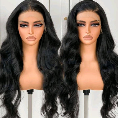 28 Inch Black Body Wave (Human blend)
